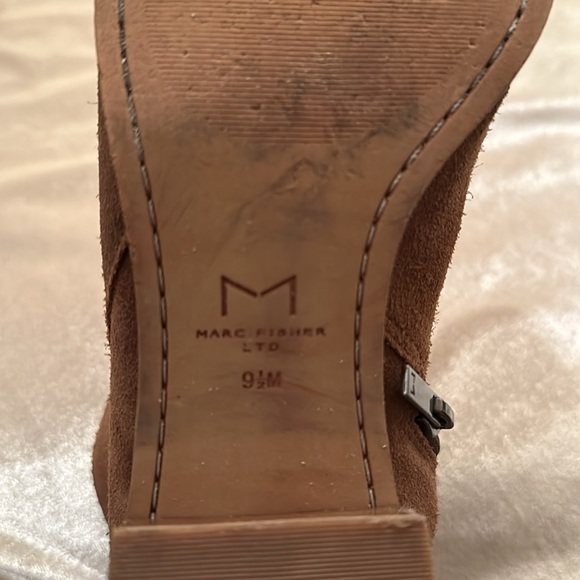 Women’s Mark Fisher Brown Suede booties - Picture 7 of 9